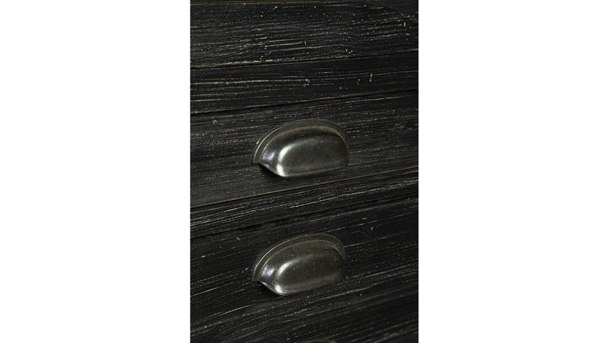 Balmoral - Single Display Cabinet - Black