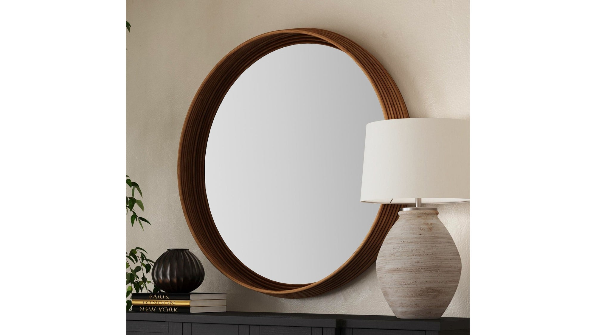 Marcella - Wall Mirror - Natural