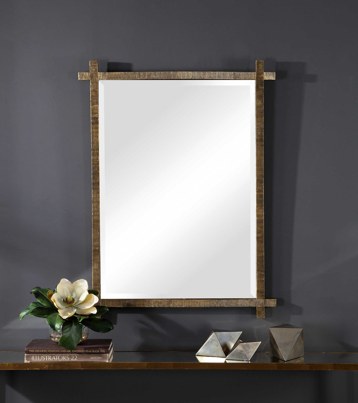 Abanu - Vanity Mirror - Gold