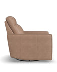 Dutch - Power Swivel Gliding Recliner With Power Headrest, Lumbar, Heat & Massage