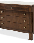 Archives - Four-Drawer Chest - Dark Brown