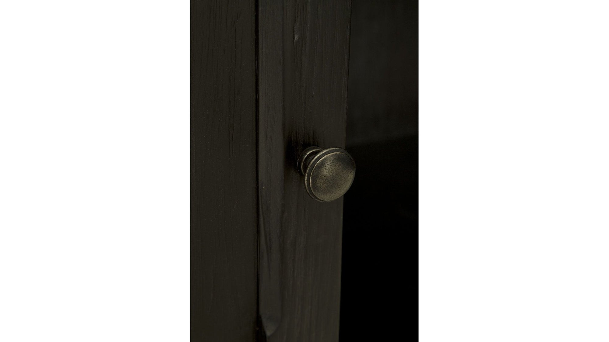 Peebles - Display Cabinet - Black