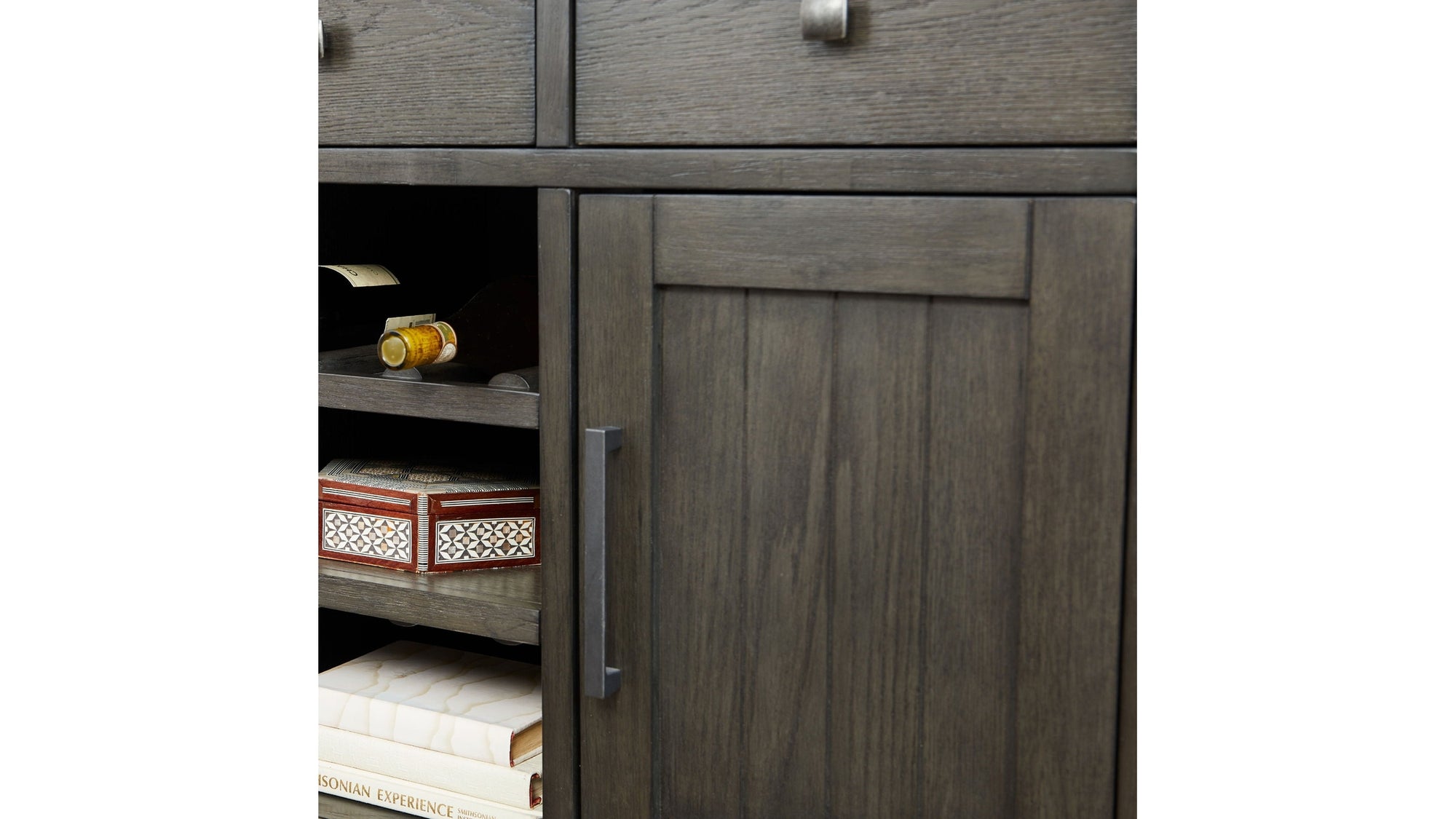 Lattice - Dining Buffet - Dark Brown