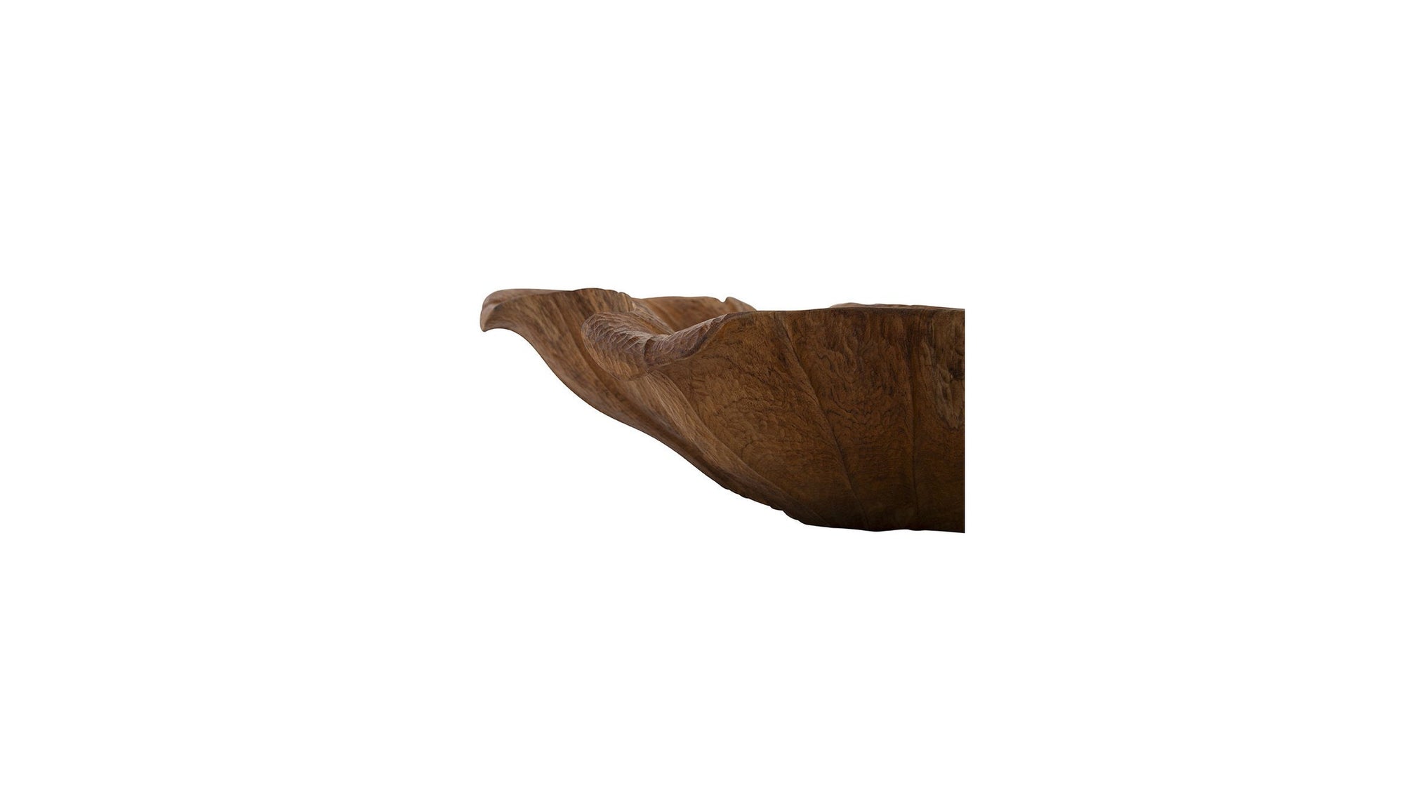 All Teak Bowl - Dark Brown