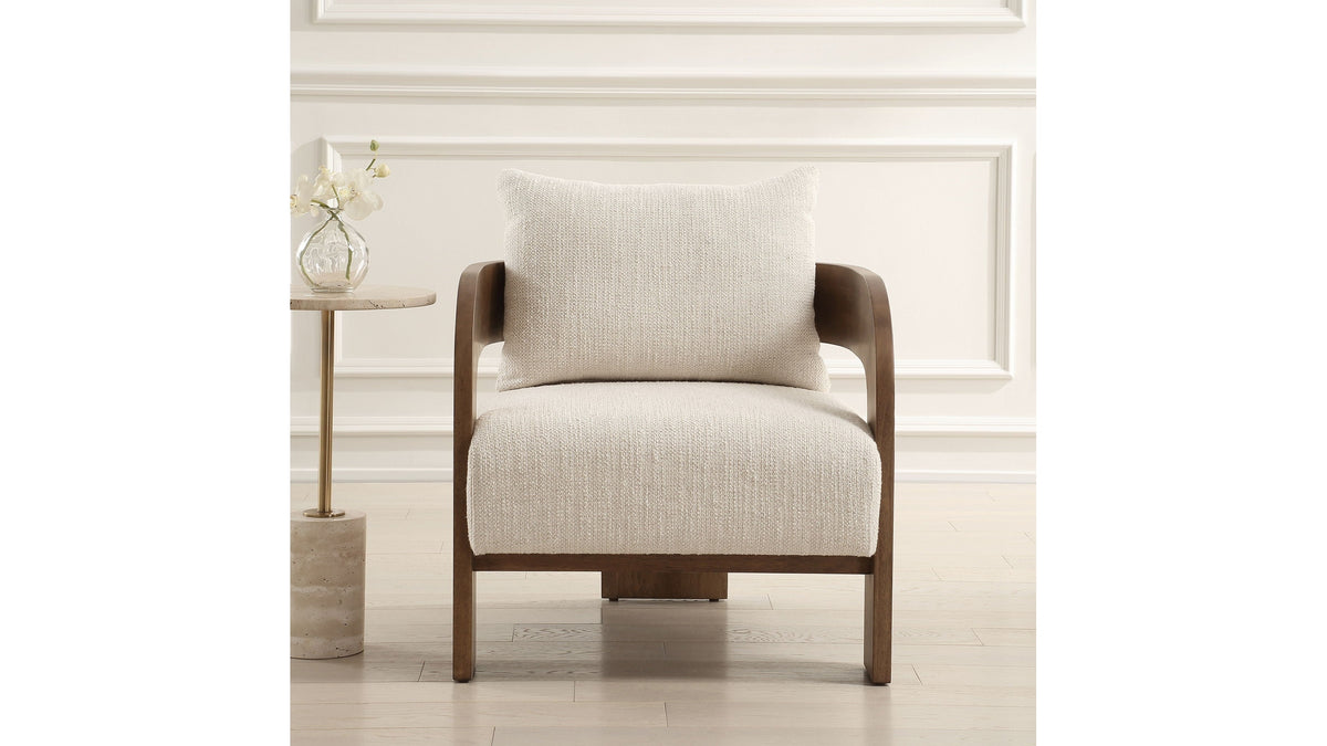 Rowan - Accent Chair - Ivory