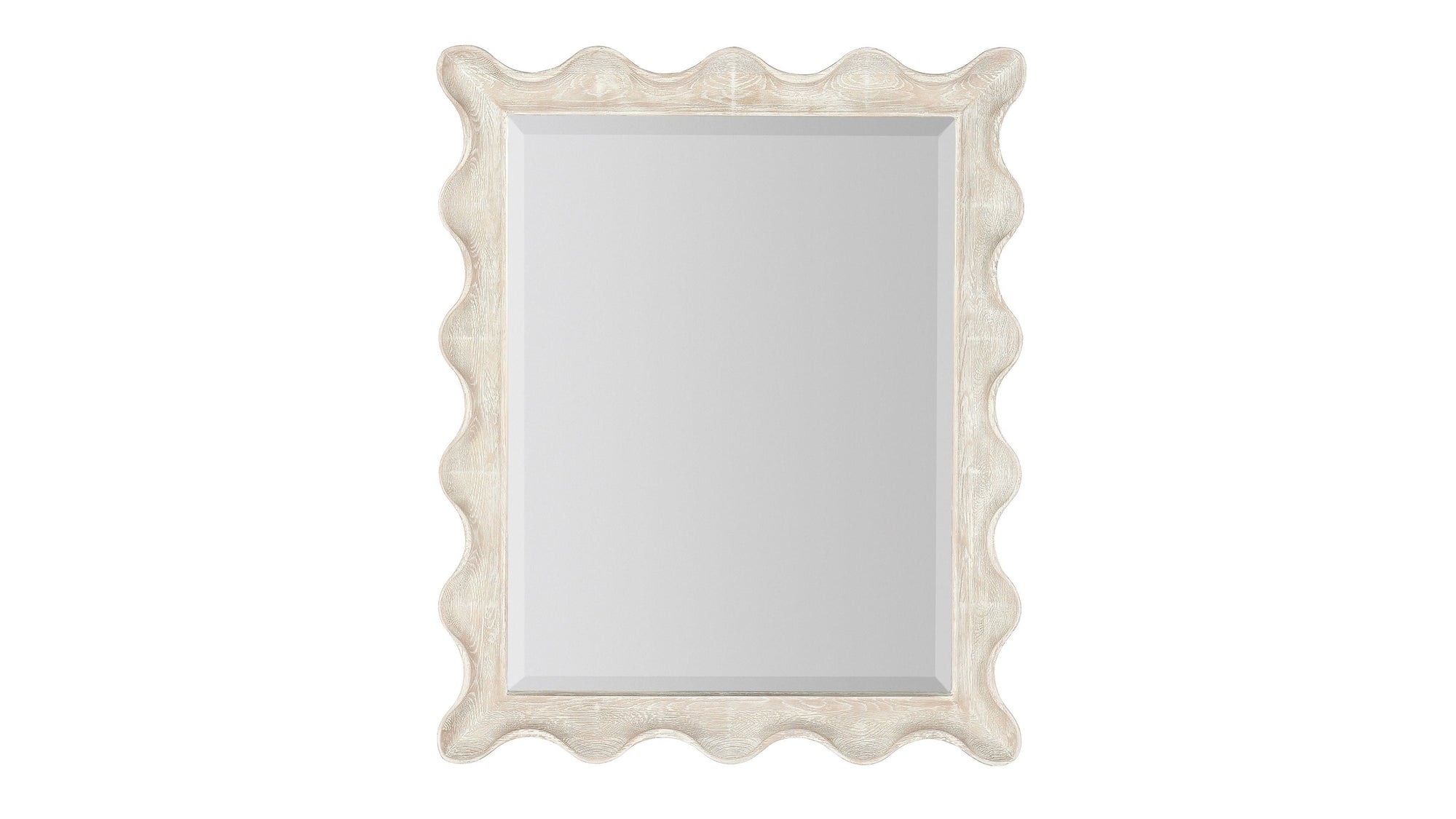 Serenity - Bora Landscape Mirror - White