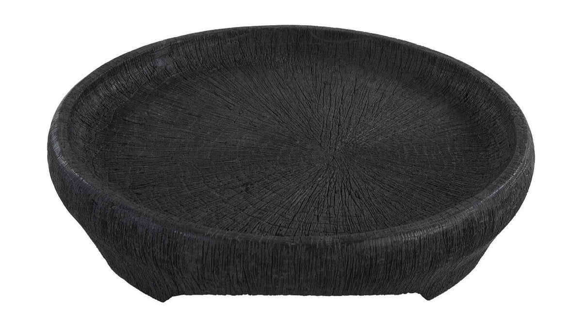 Resonance - Indoor-Outdoor Resin Bowl - Black