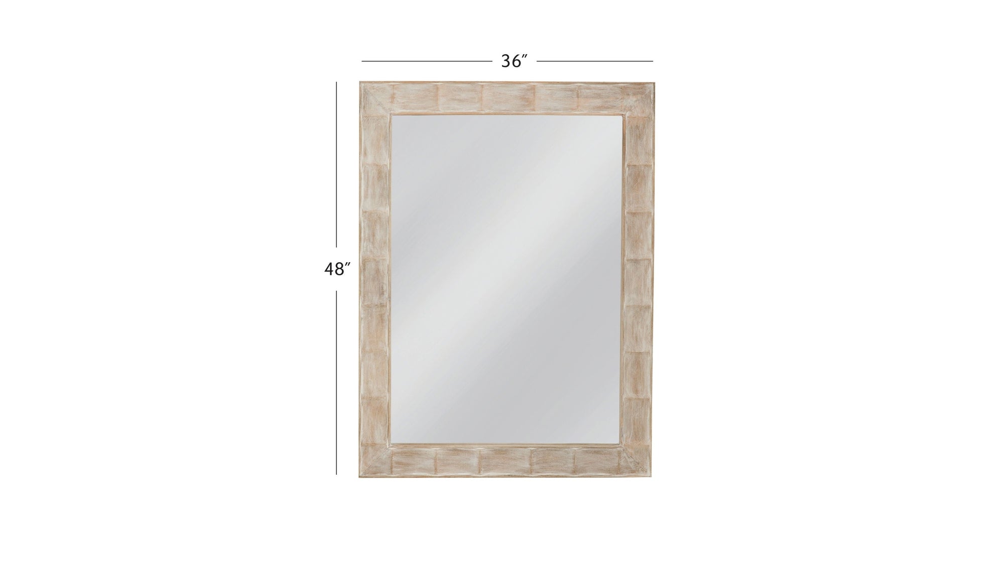 Guyton - Wall Mirror - Beige