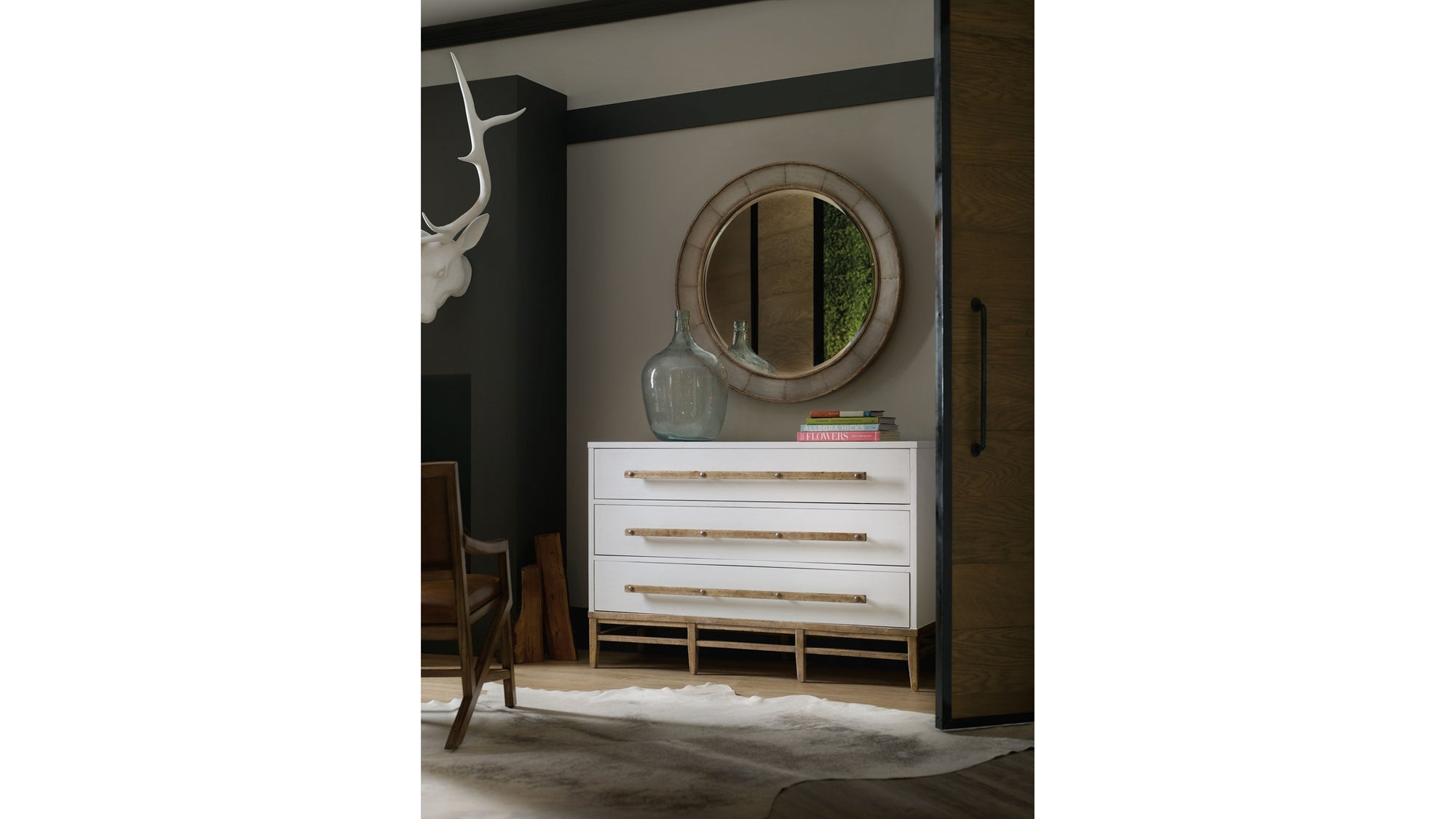 Urban Elevation - 3-Drawer Bachelors Chest - White