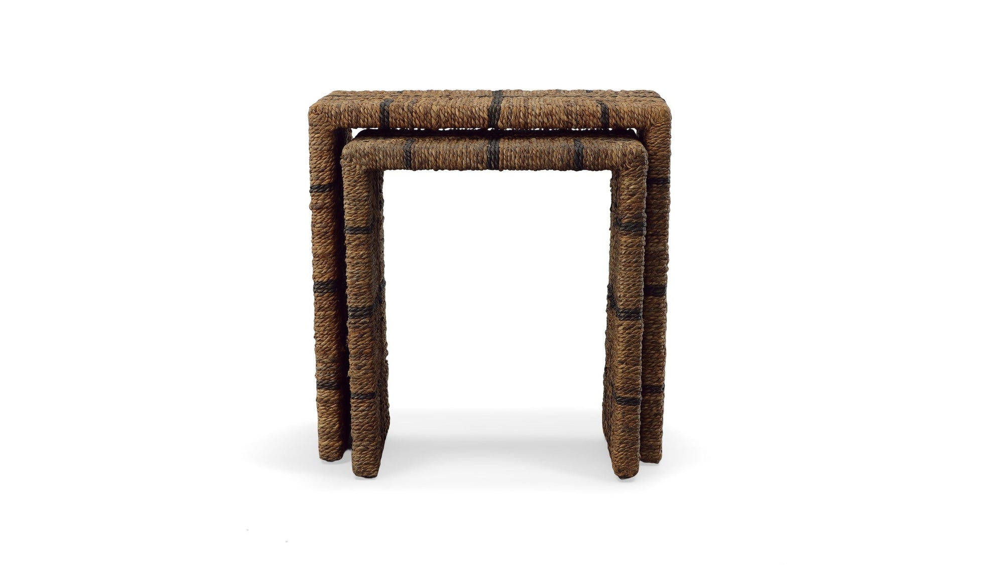 Fox - Woven Nesting Tables - Light Brown
