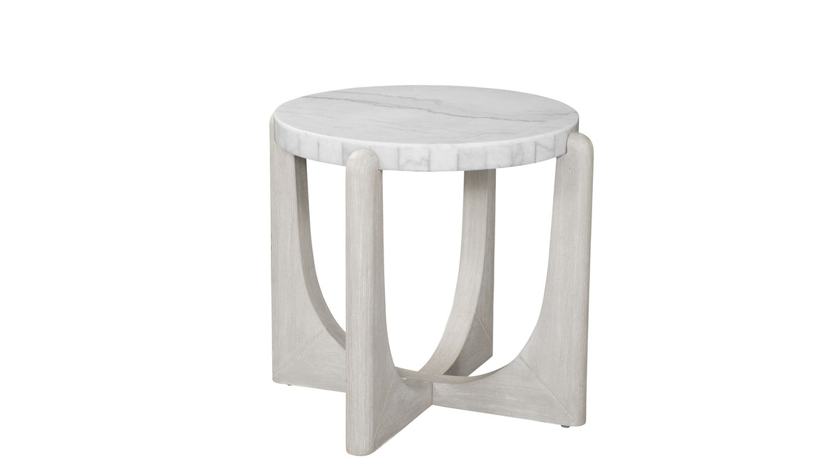 Gavin - End Table - White