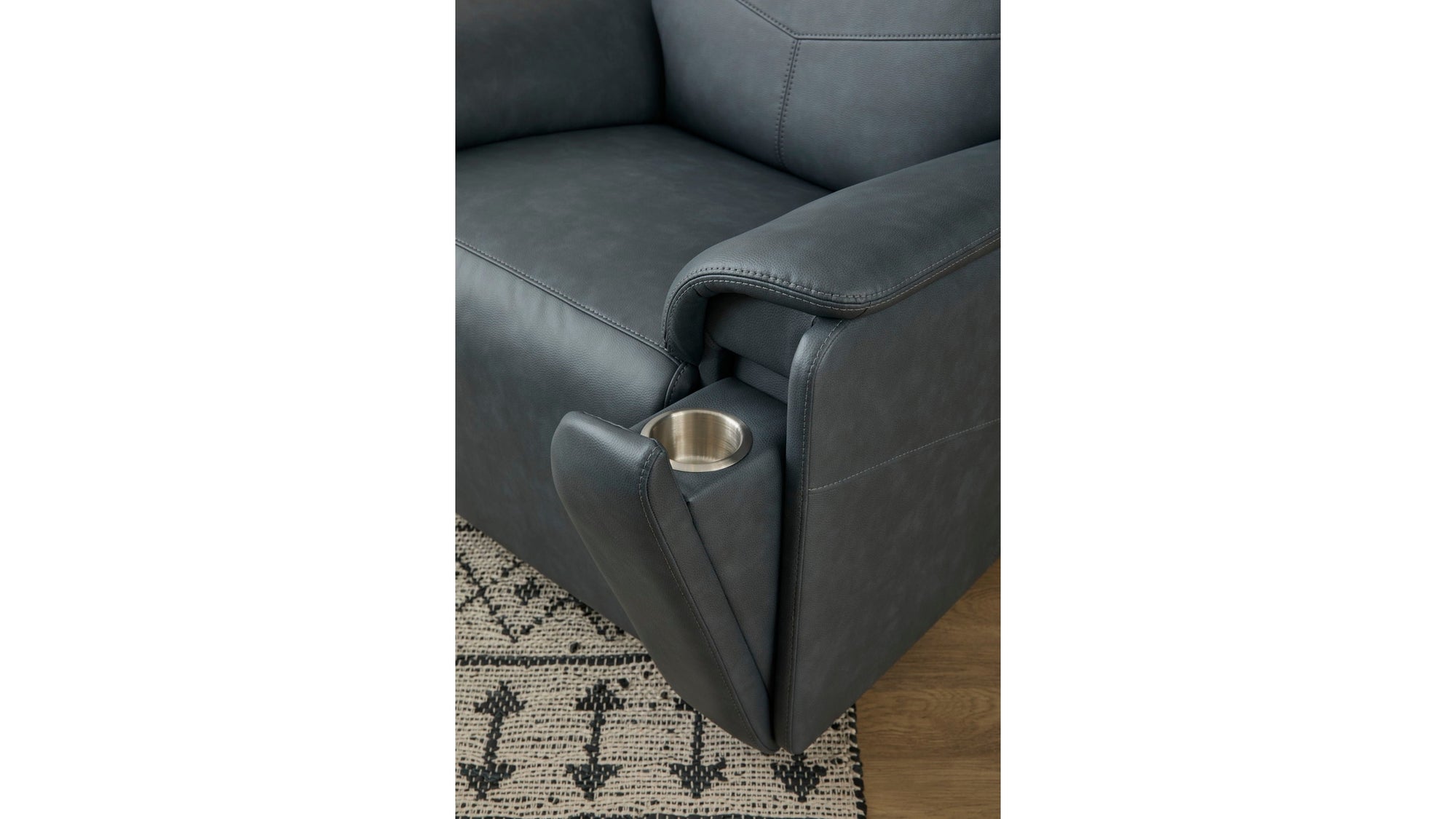 Vernon - Power Swivel Gliding Recliner With Power Headrest, Lumbar, Heat &amp; Massage
