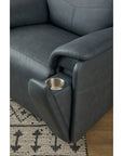 Vernon - Power Swivel Gliding Recliner With Power Headrest, Lumbar, Heat & Massage