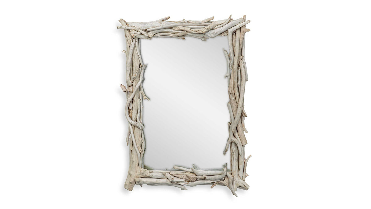 Rooted - Reflection Mirror - Bleached Teak