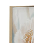 Framed Canvas Radiant Petals - Natural