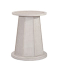 Korey - Round Dining Table - White Wash