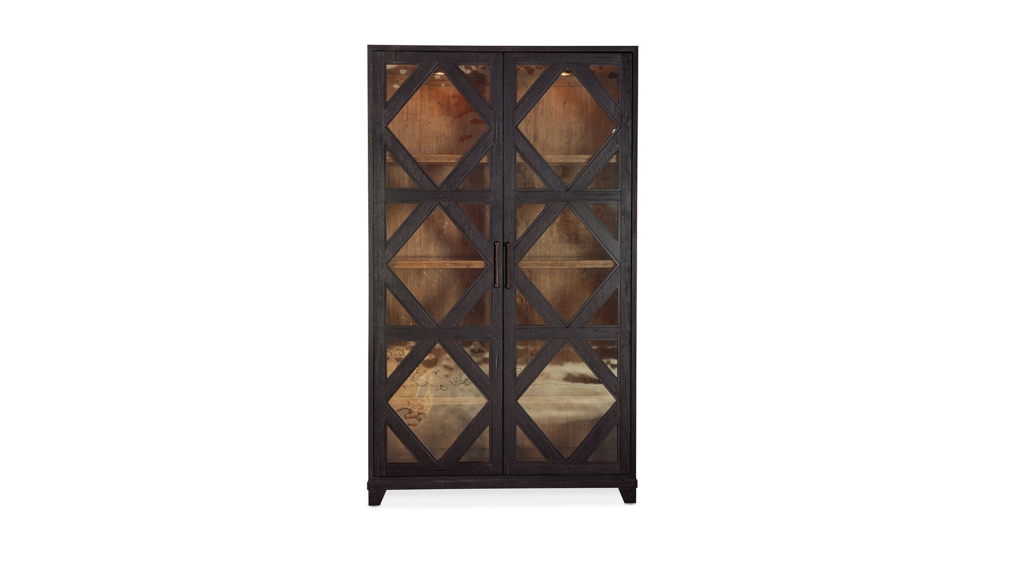 Big Sky - Display Cabinet - Black / Light Brown