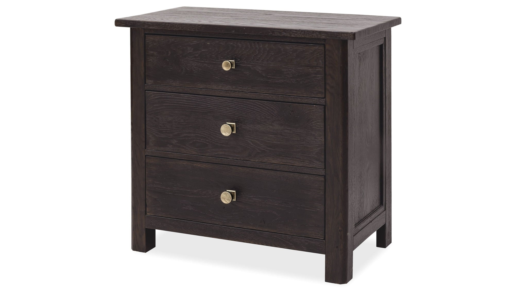 Driftwood - Three-Drawer Nightstand