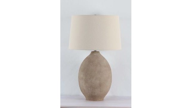 Leith - Table Lamp - Sand / Light Brown