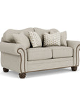 Bexley - Loveseat, Nailhead Trim