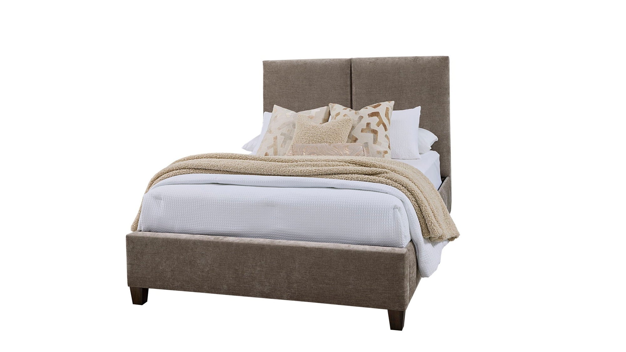 Joinery - Upholstered Bed - Espresso Oak