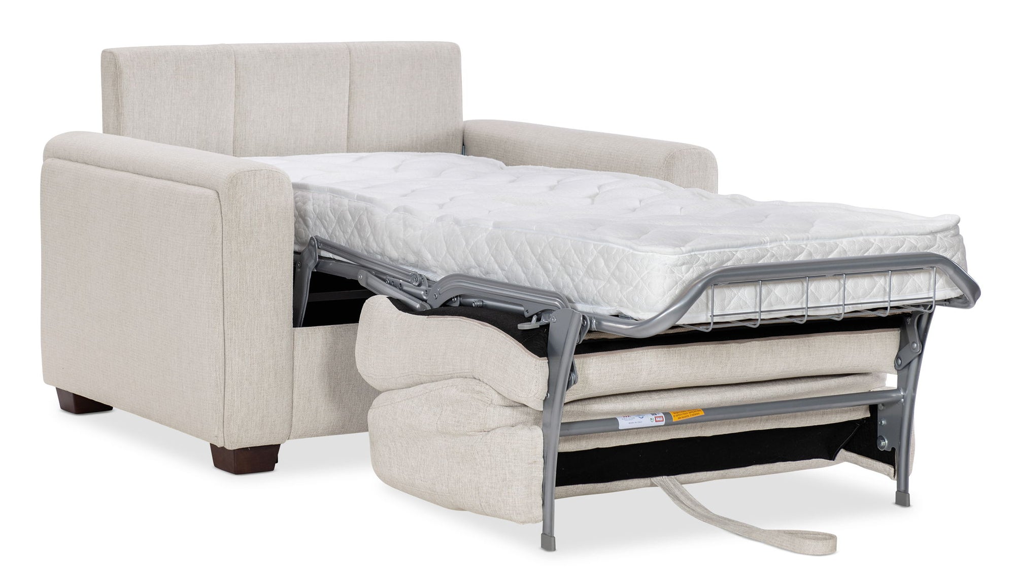 SS - Griffin Twin Sleeper Chair - New Page Flax