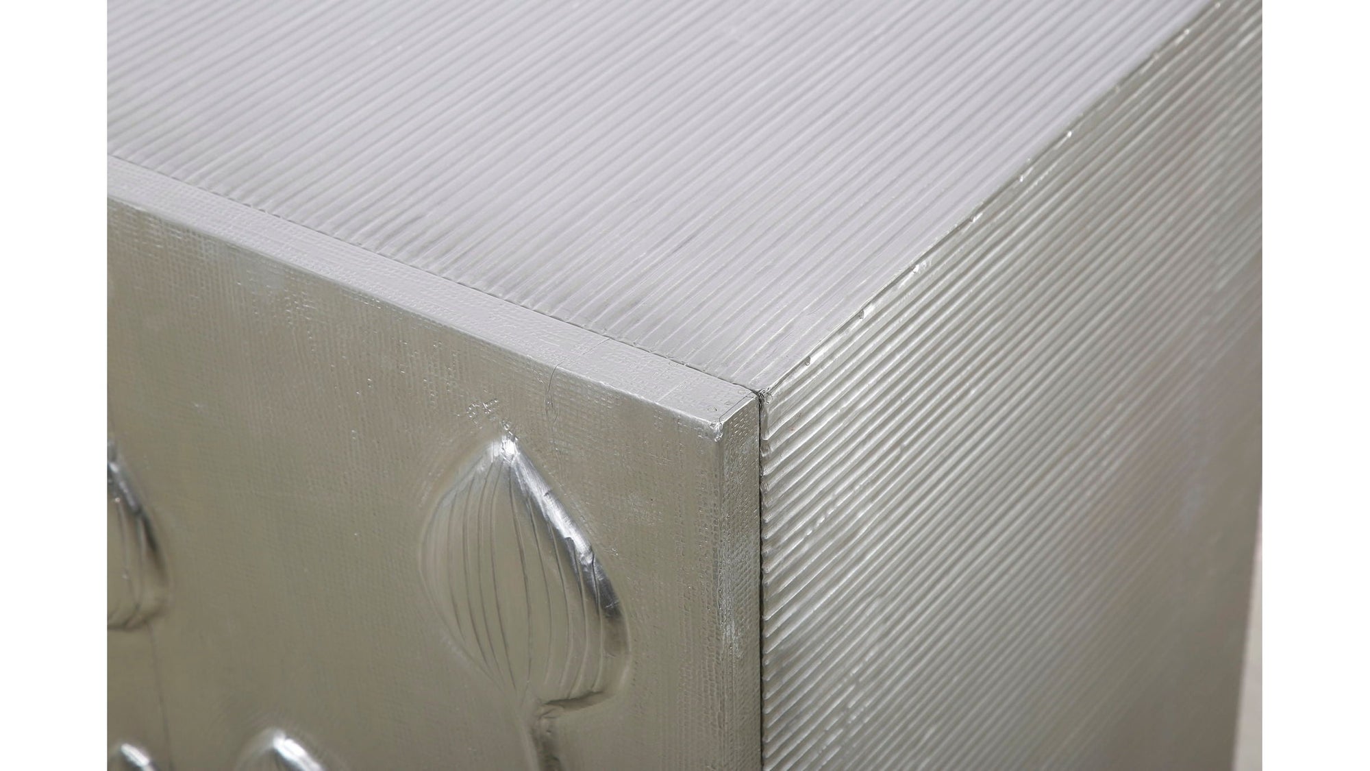 Petal - Bar Cabinet - German Silver