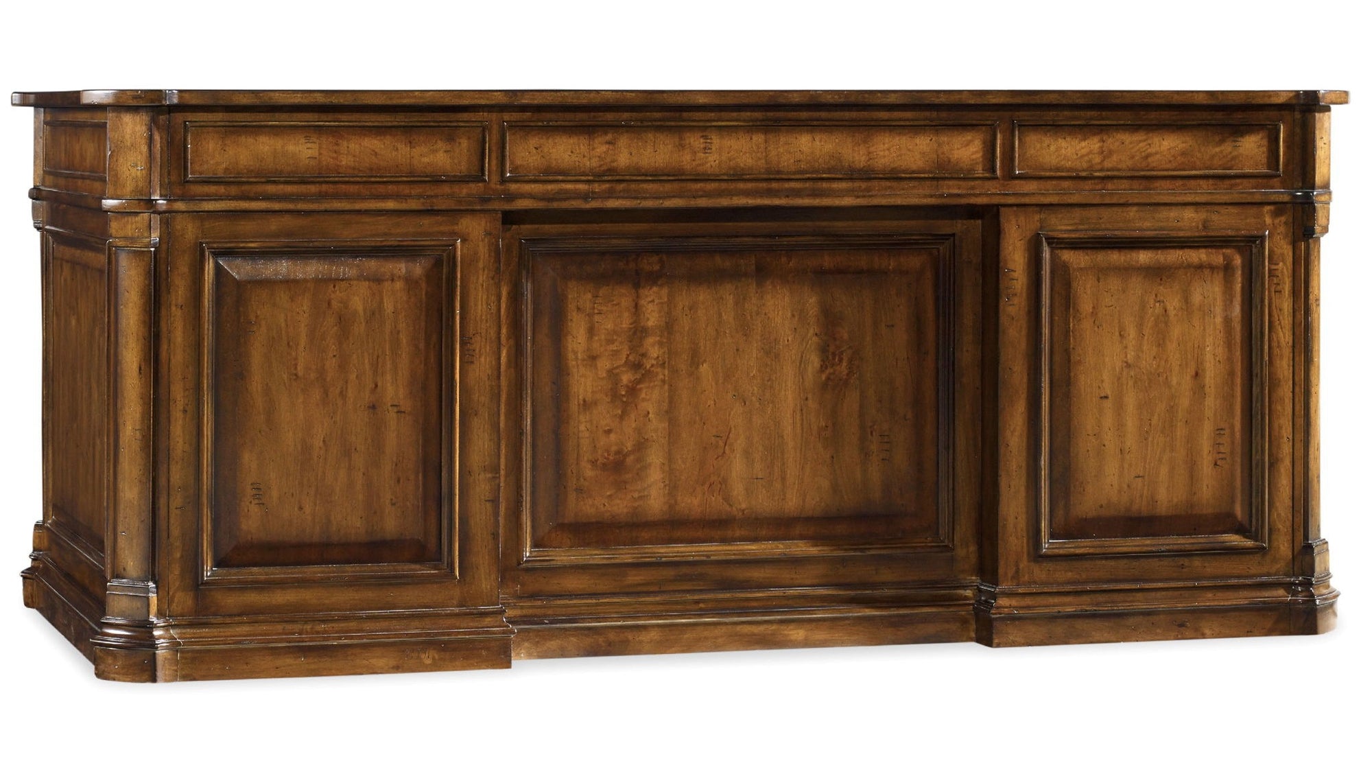 Tynecastle - Executive Desk - Dark Brown