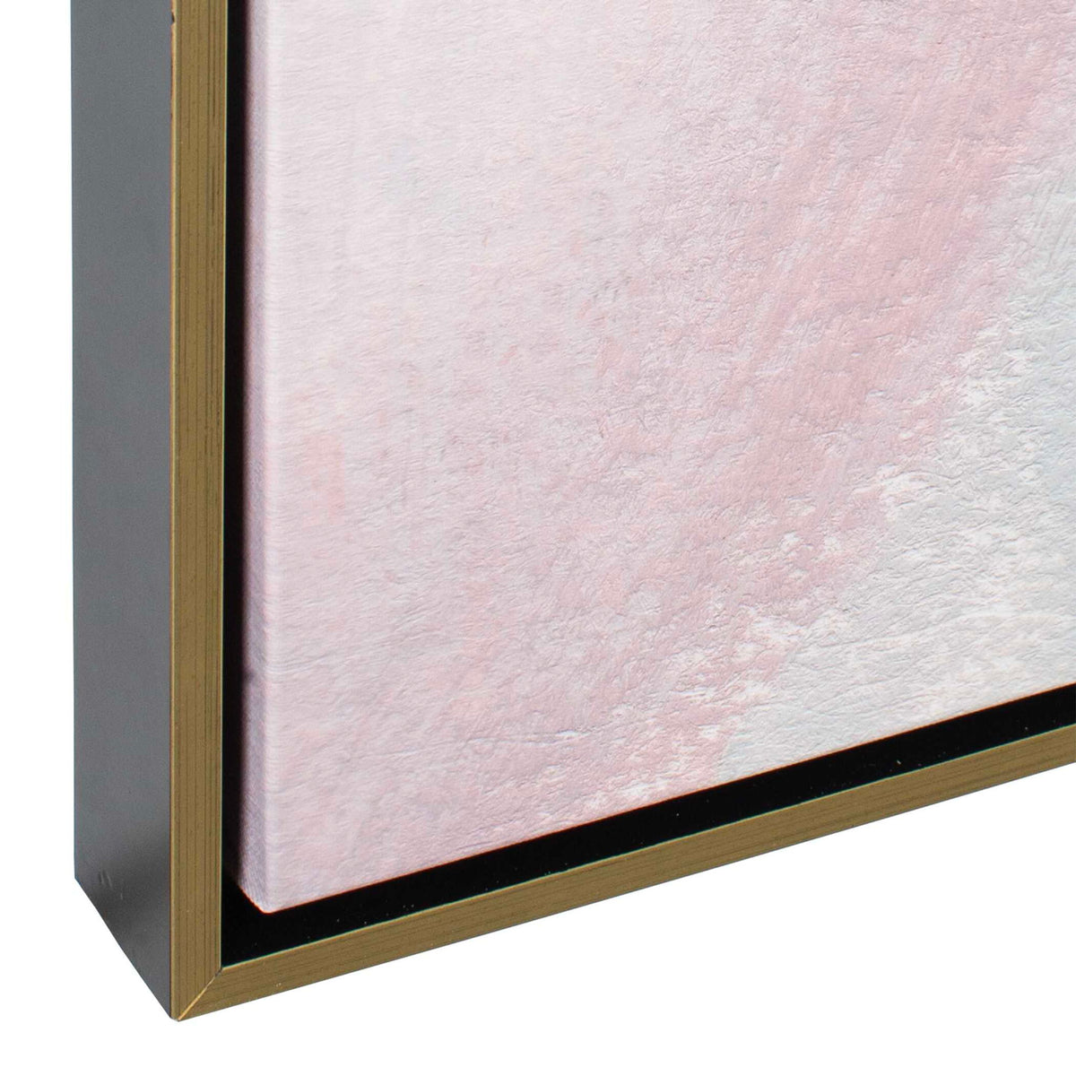 Process - Framed Abstract Art - Black / Gold / Gray / Green / Pink / Purple / White