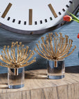 Aga - Modern Sculptures (Set of 2) - Gold