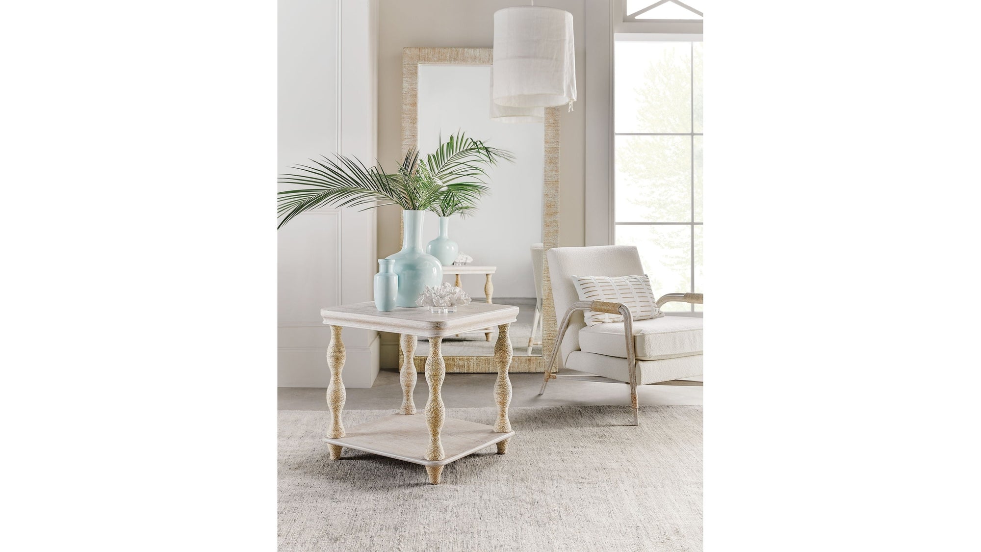 Serenity - Bahari Lamp Table - Beige