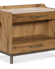 Cashiers - Open Nightstand - Almond