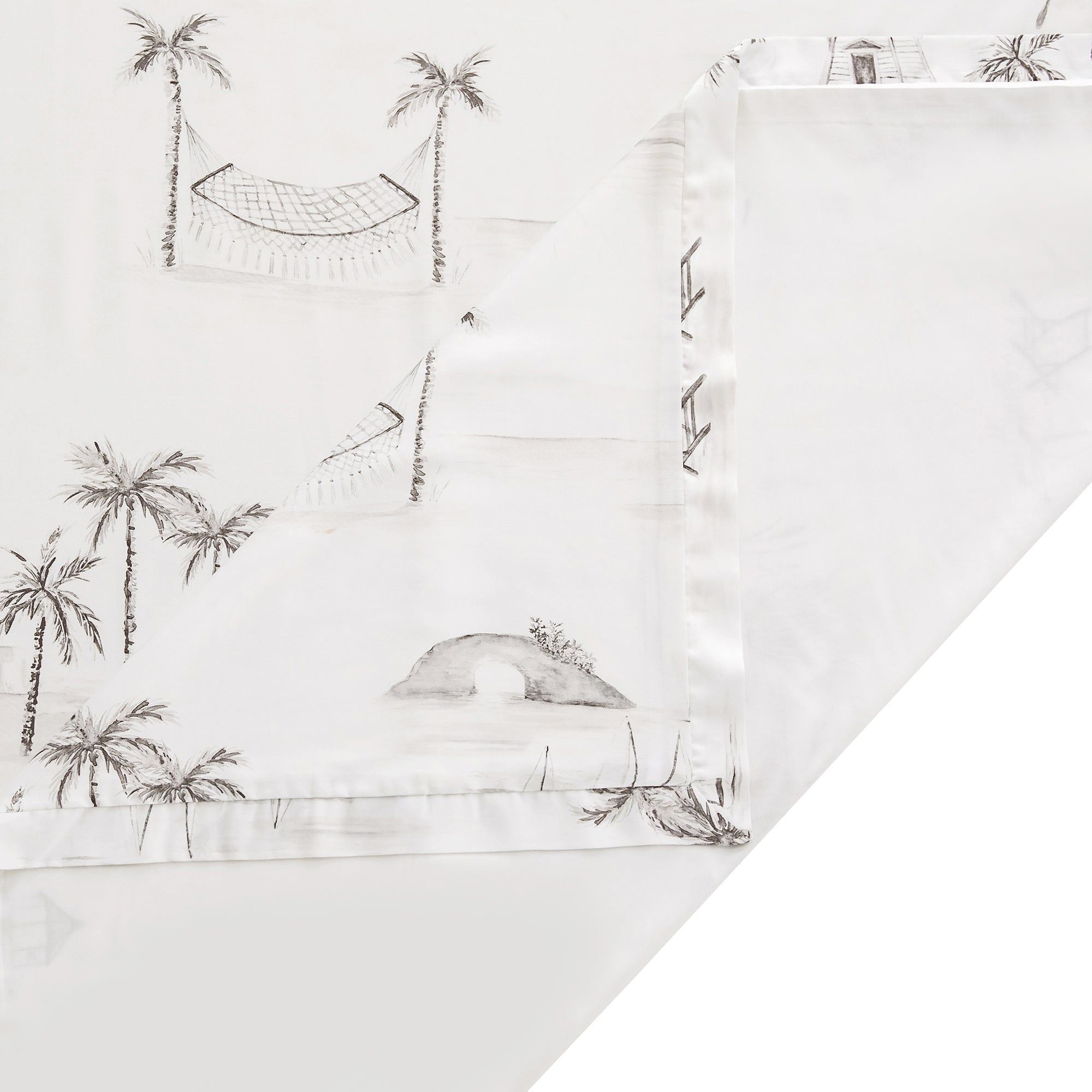 Lyocell - King Seaside Eucalyptus Duvet Cover Set (Set of 3) - Taupe
