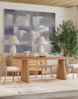 Bexar Canvas Art - Taupe