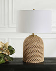 Kendari - Rope & Rattan Table Lamp