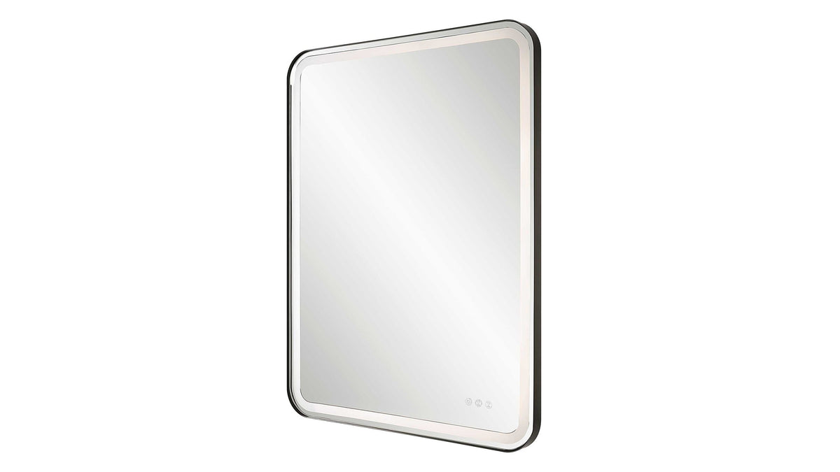 Crofton - Lighted Large Mirror - Black