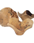 Tamarine - Wood Wall Art (Set of 3) - Light Brown