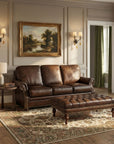SS - Montgomery Sofa - Dark Brown