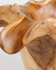 Teak Flow - Outdoor Bowl - Natural