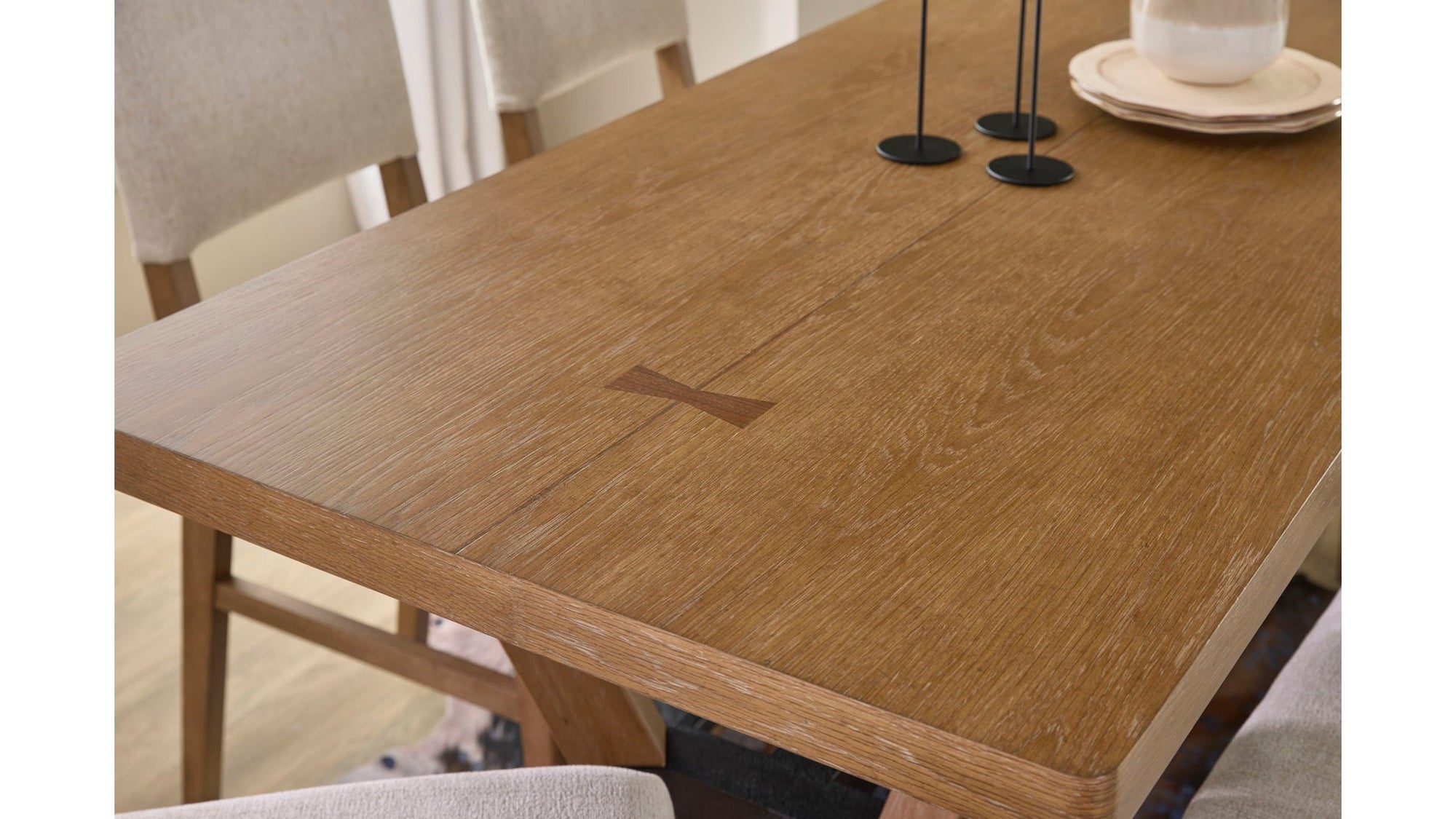 Millwork - Friendship Table - Light Brown