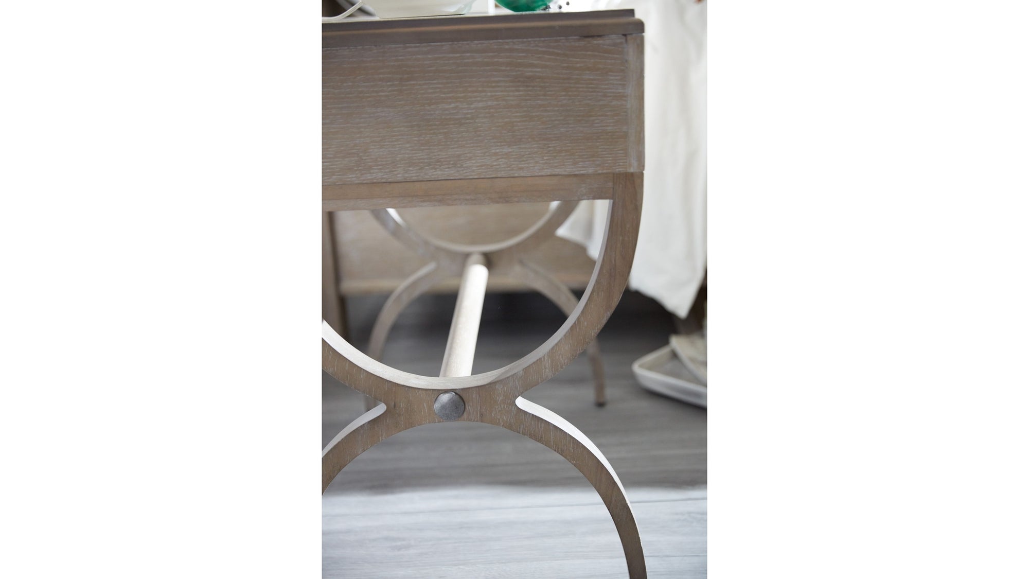 Affinity - Leg Nightstand - Gray
