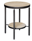 Dauntless - Side Table - Travertine