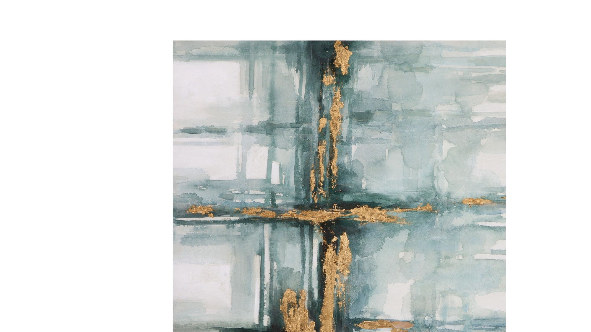 Mulligan Canvas Art - Gold