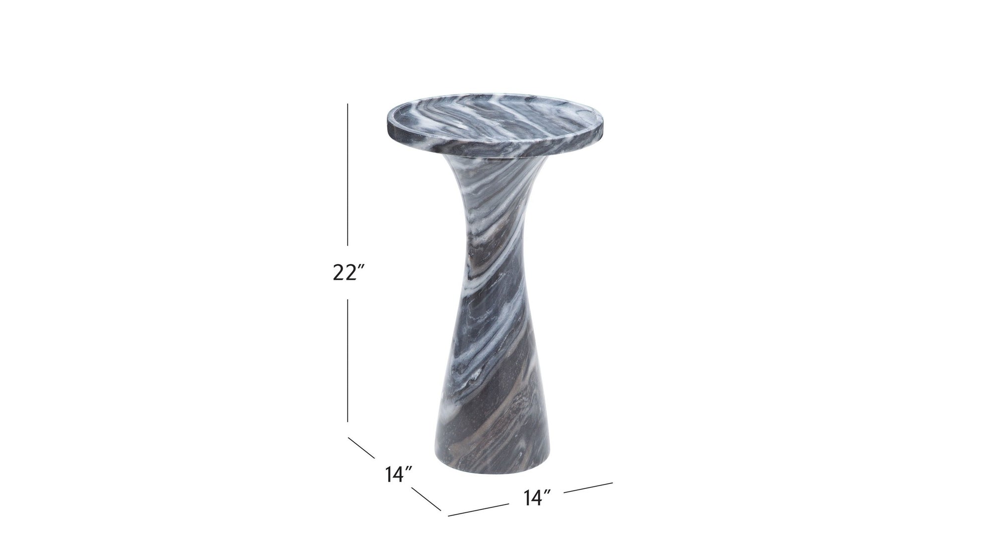 Baird - Accent Table - Gray