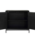 Briseis - 2 Door Cabinet - Black