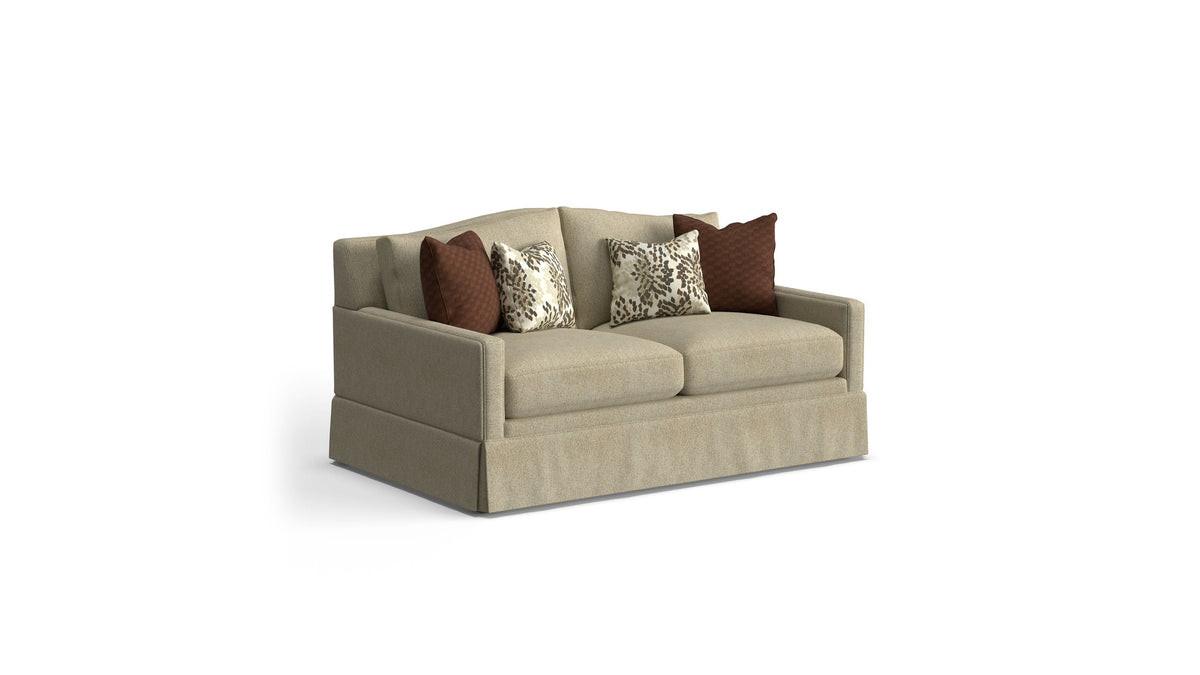 Lottie - Loveseat With Skirt Trim