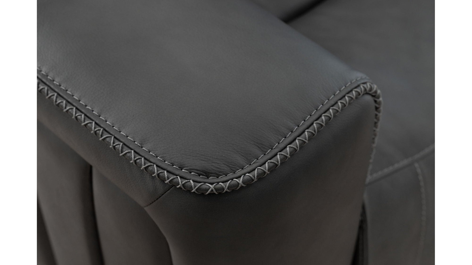 Pierce - Power Sofa With Power Recline, Power Headrest Drop Down Table With Two Cup Holders -Zero Gravity, Lumbar