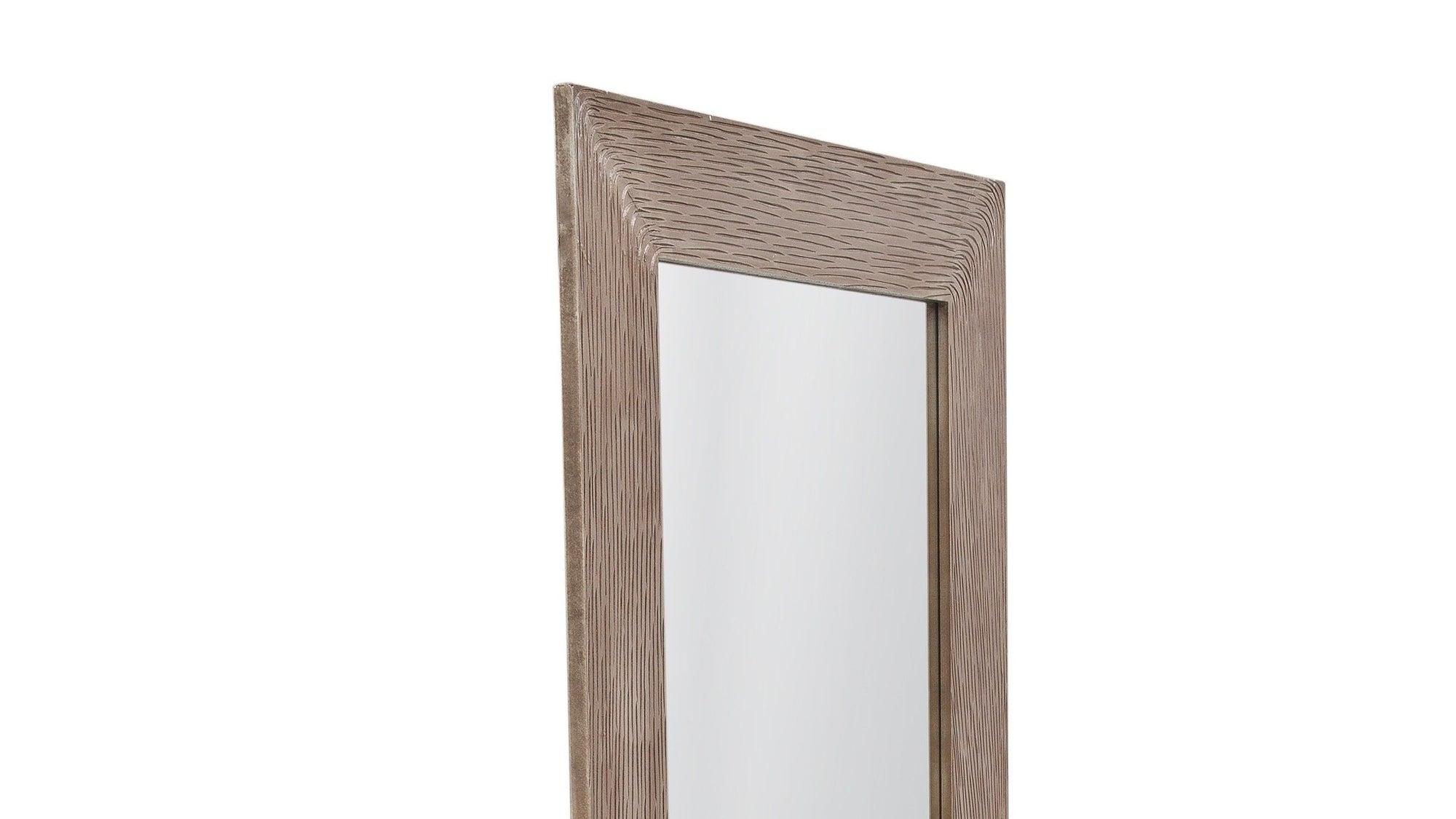 Harlow - Floor Mirror - Silver
