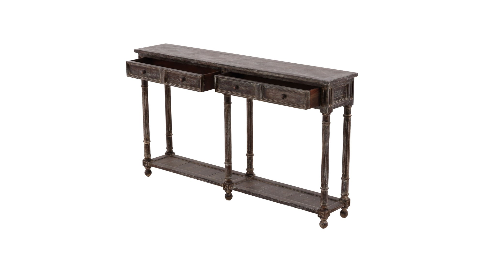 Narrow Console - Dark Brown
