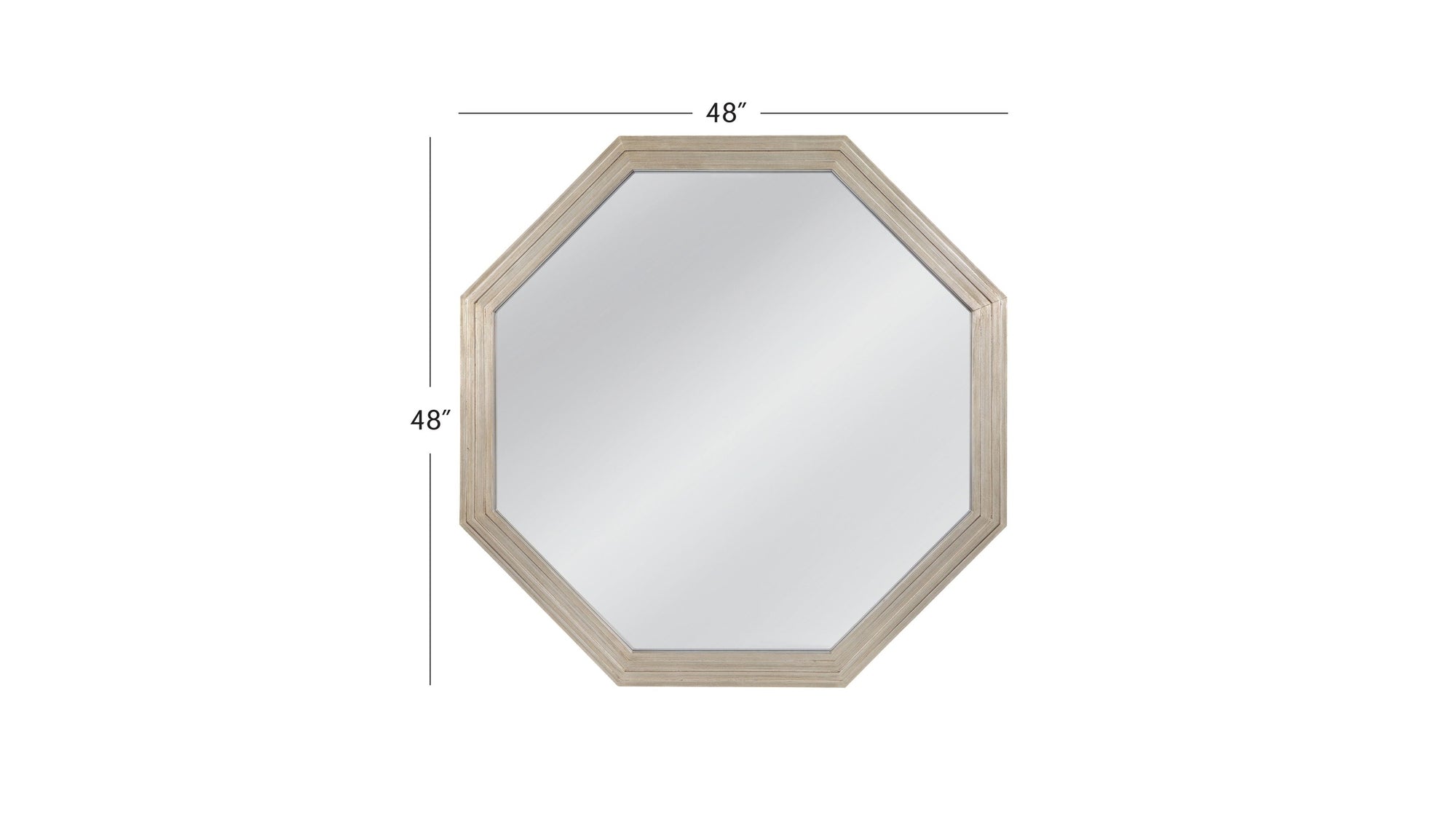 Holiday - Wall Mirror - Pearl Silver